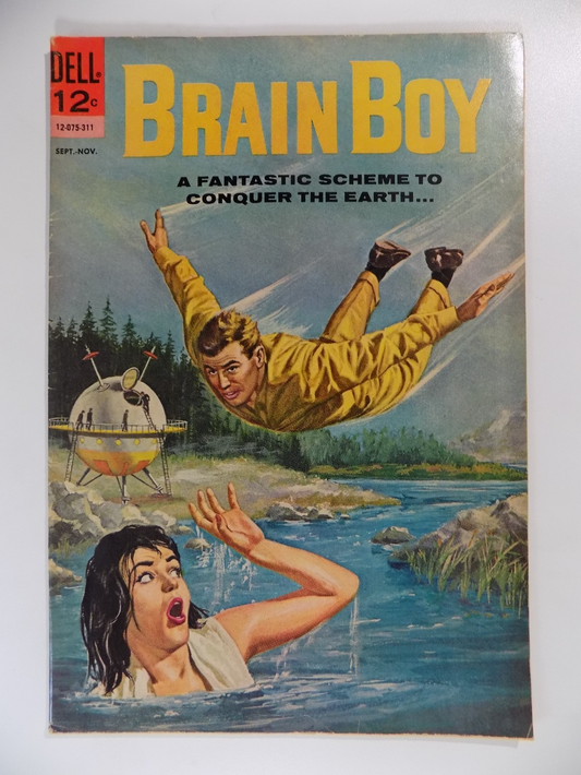 Brain Boy #6 Dell Comic Sept-Nov 1963 Fine/Very Fine