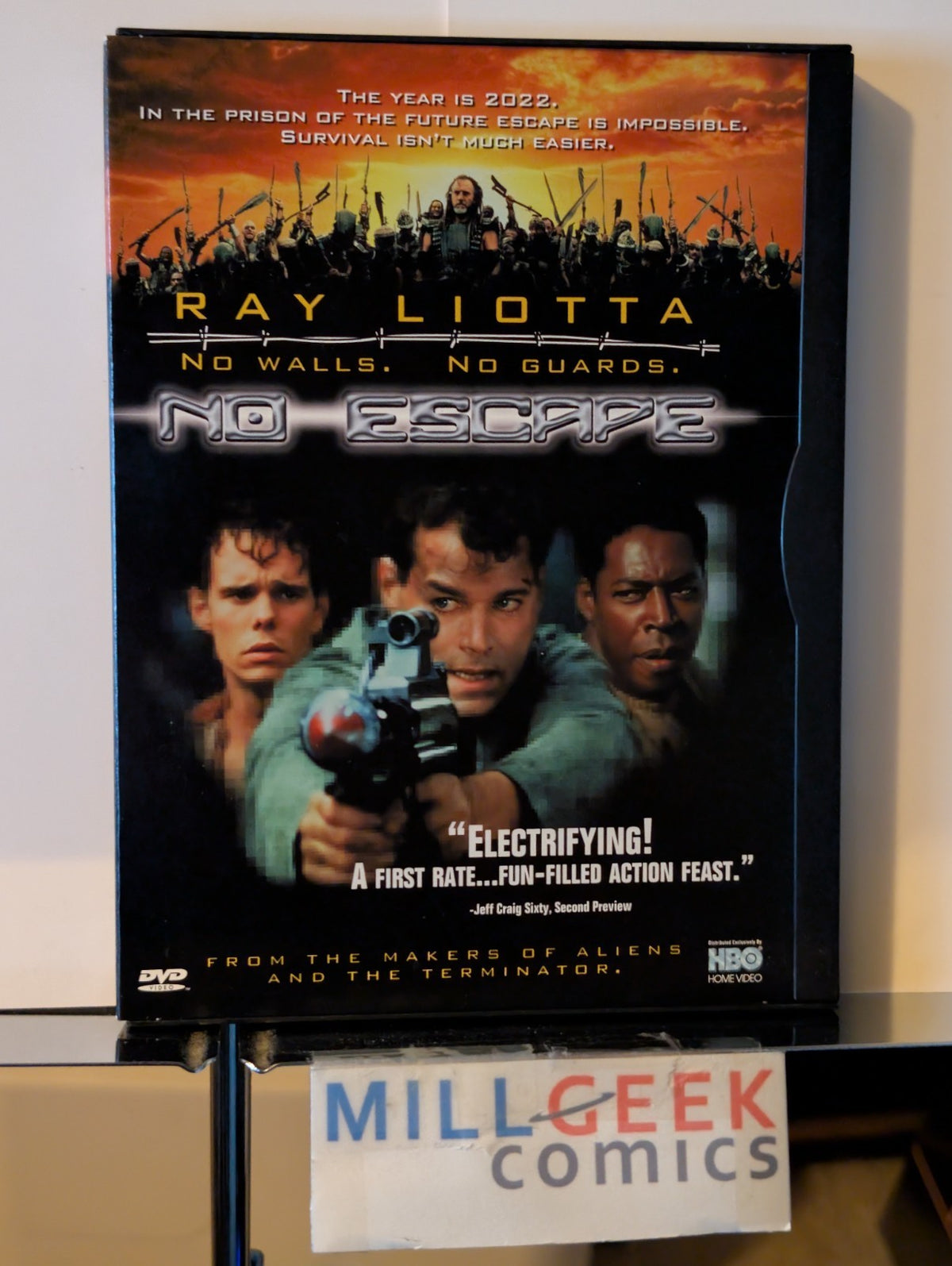 No Escape / Hard to Kill / The Replacement Killers, 3 Action Movie Set (DVD) -JD
