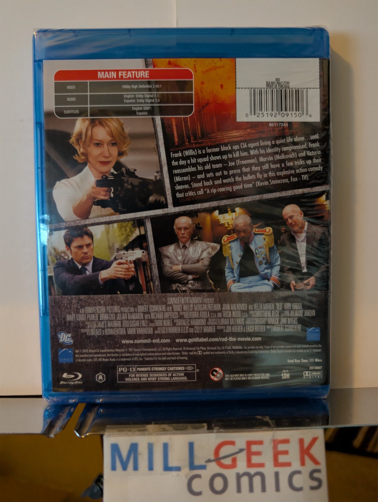 Red / Red 2, 2 Movie Set (Blu-ray) Brand New -JD