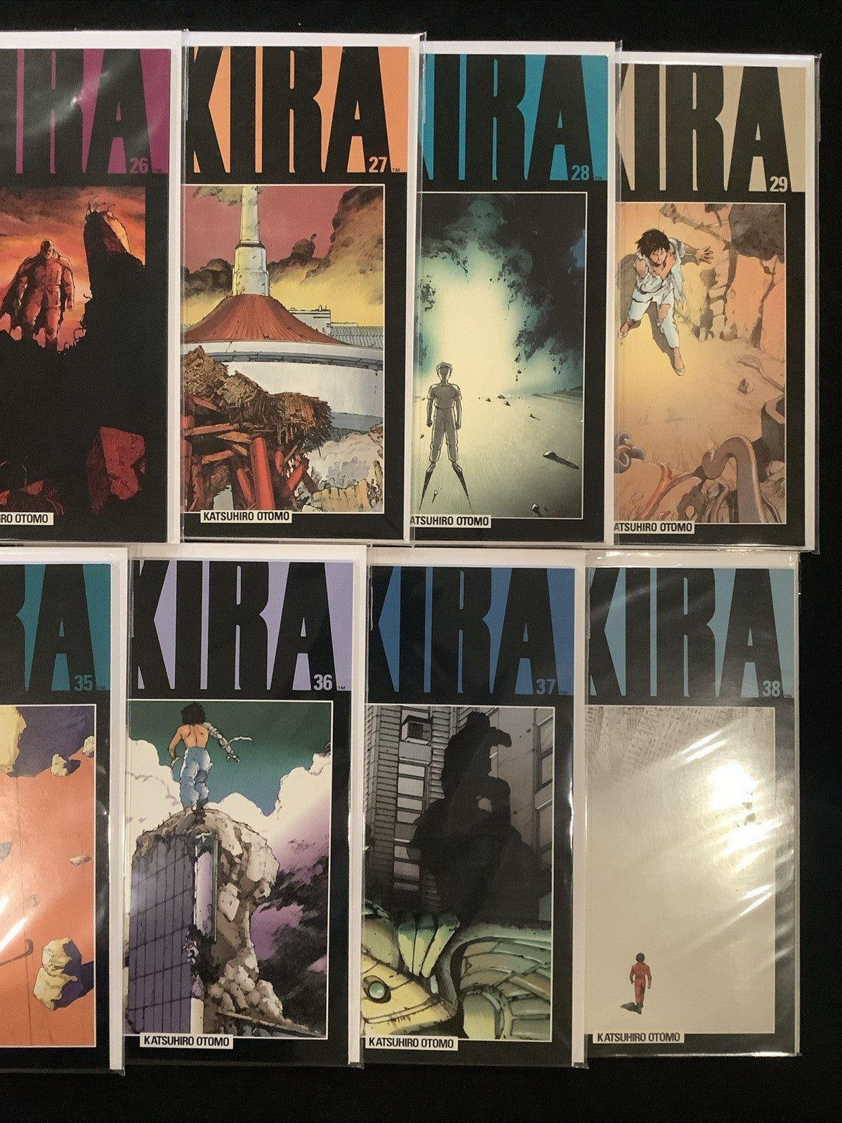 Akira #1-38 Complete Comic Set, Epic, Katsuhiro Otomo, Nice Looking VF+ - NM Avg