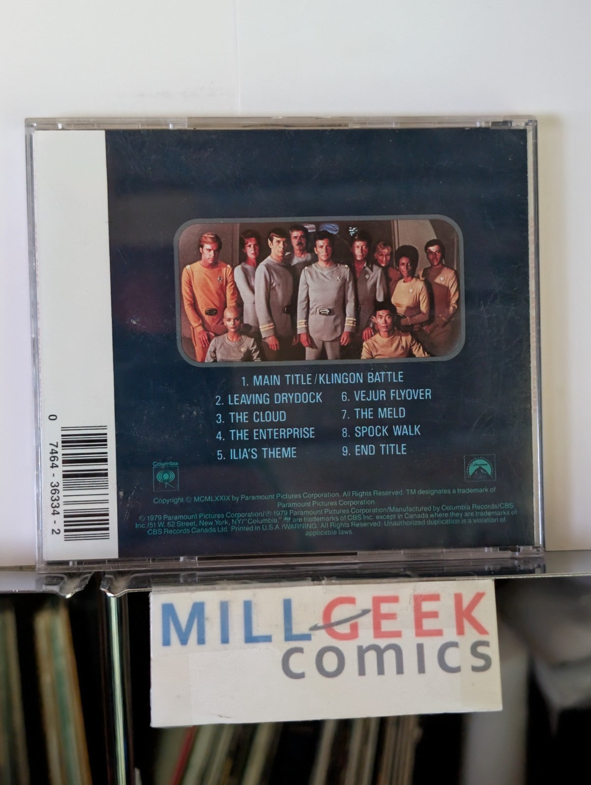 Star Trek The Motion Picture, CD Soundtrack - Star Tracks II CD, Erich Kunzel-JD