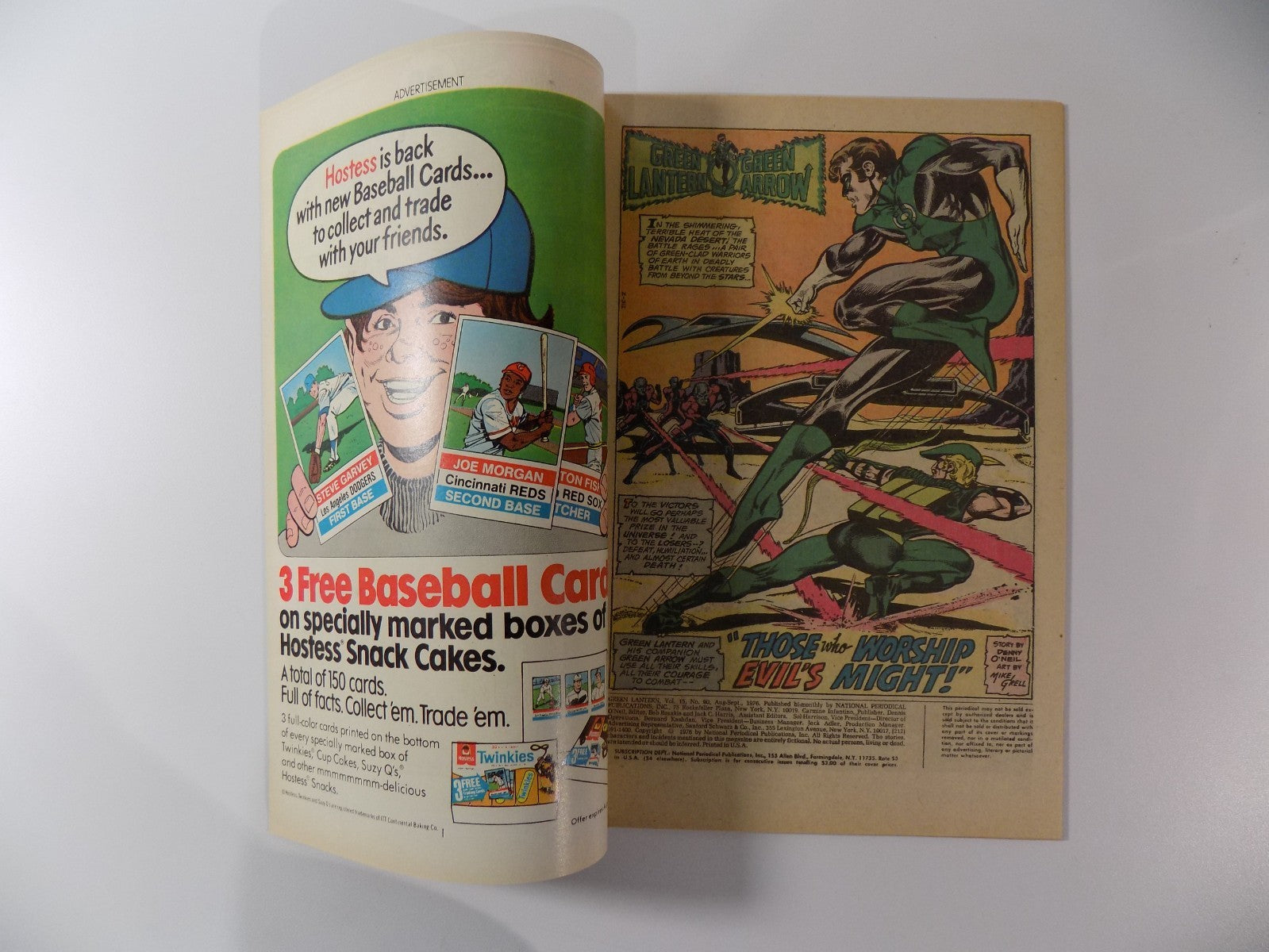 Green Lantern/Green Arrow #90 DC Comic Sept 1976 Near Mint-