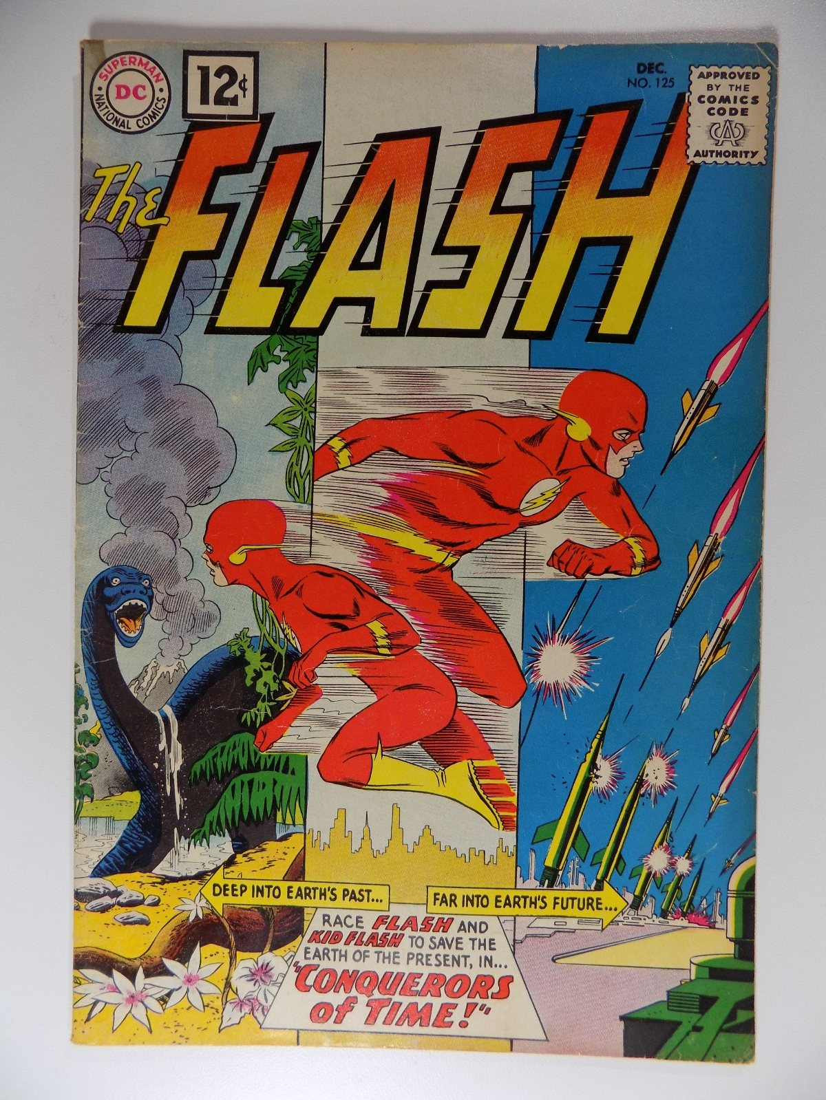 Flash #125 DC Comic December 1961 Fine+