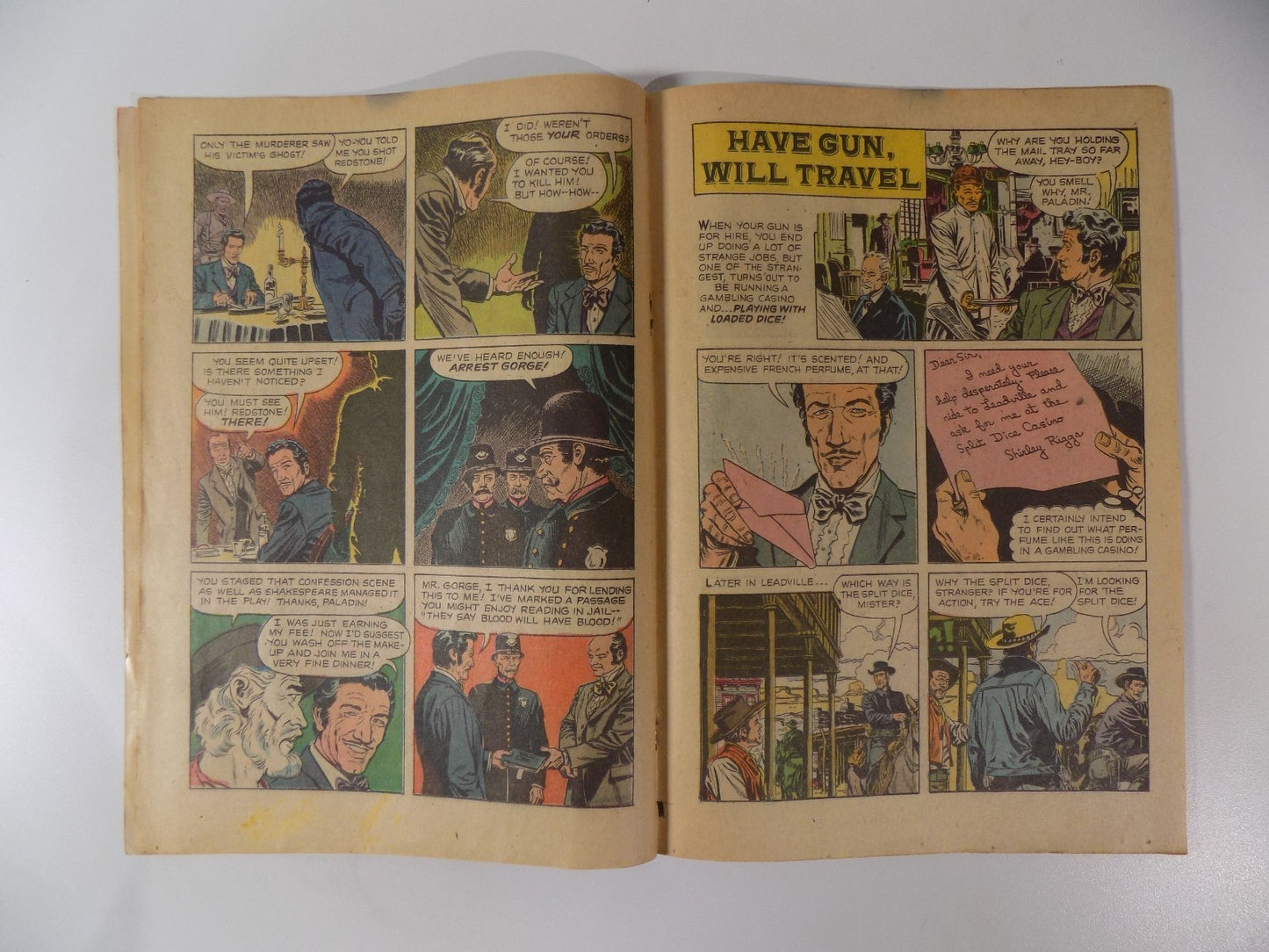 Four Color #983 Have Gun, Will Travel Dell Comic April-June 1959 Very Good/Fine