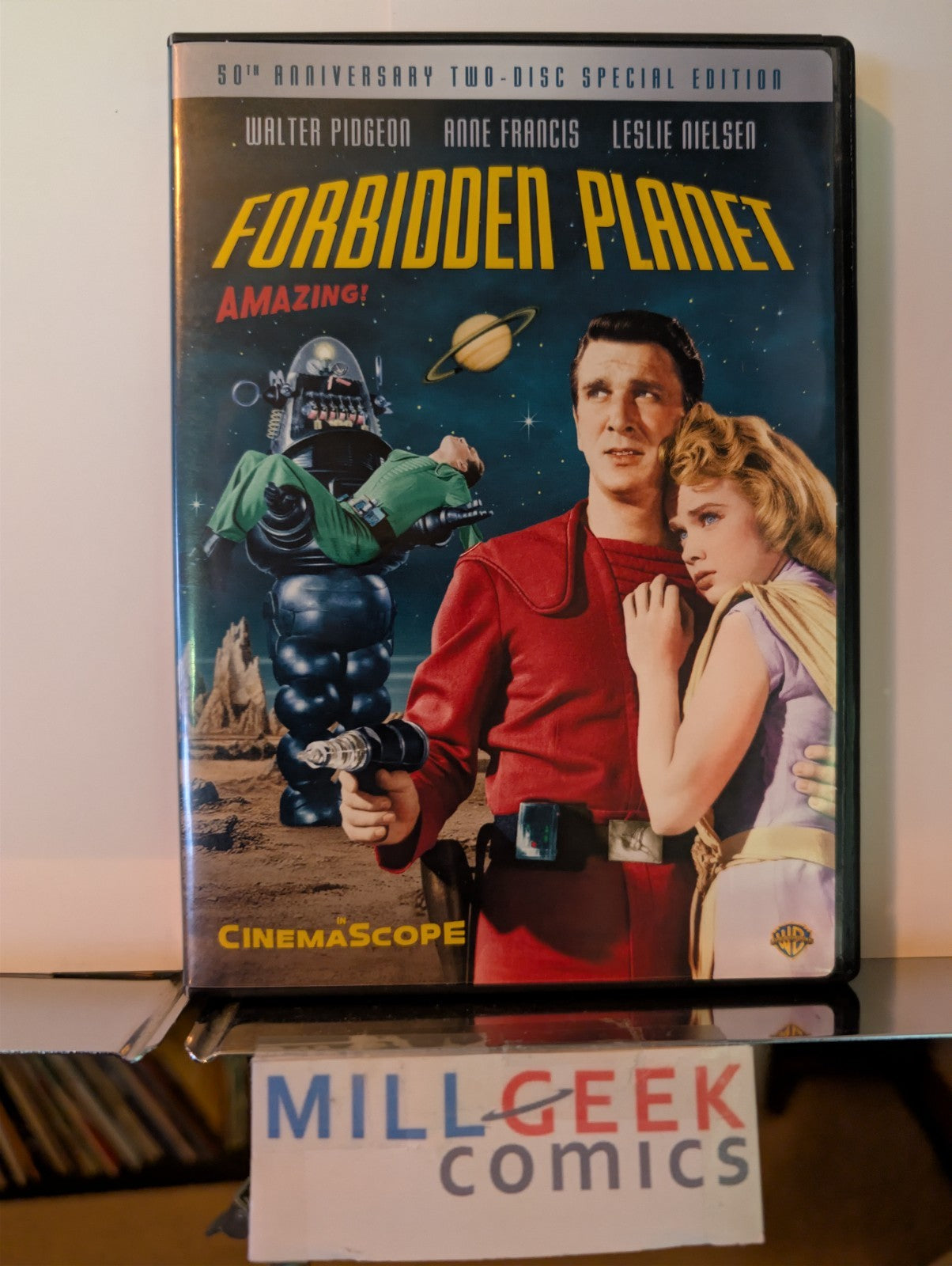 Forbidden Planet, 50th Anniversary Two-Disc Special Edition (DVD, 1956) -JD