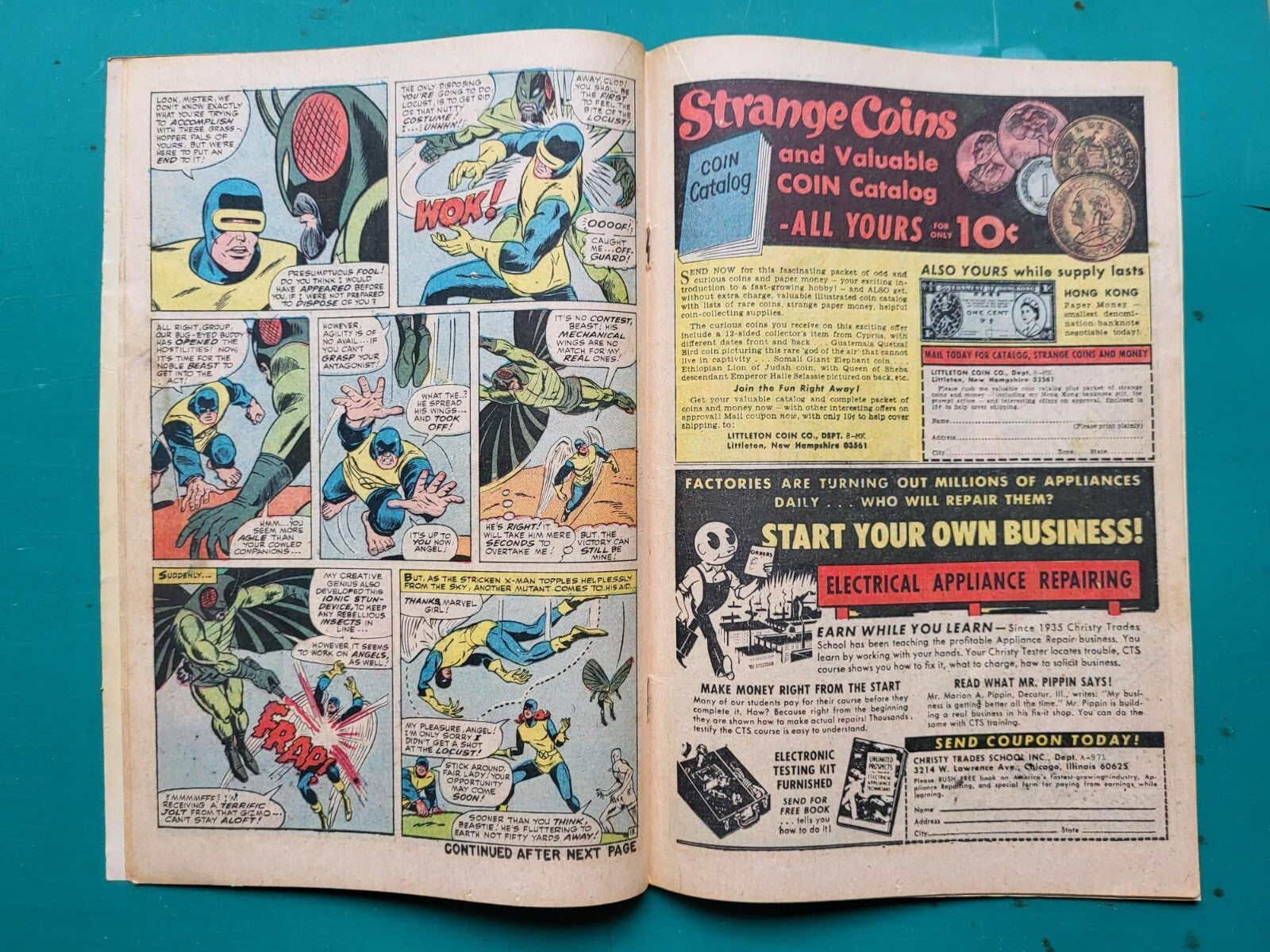 X-Men #24 (Vol 1) "Plague of the Locust" 1st Locust - Good/VG - 3.5