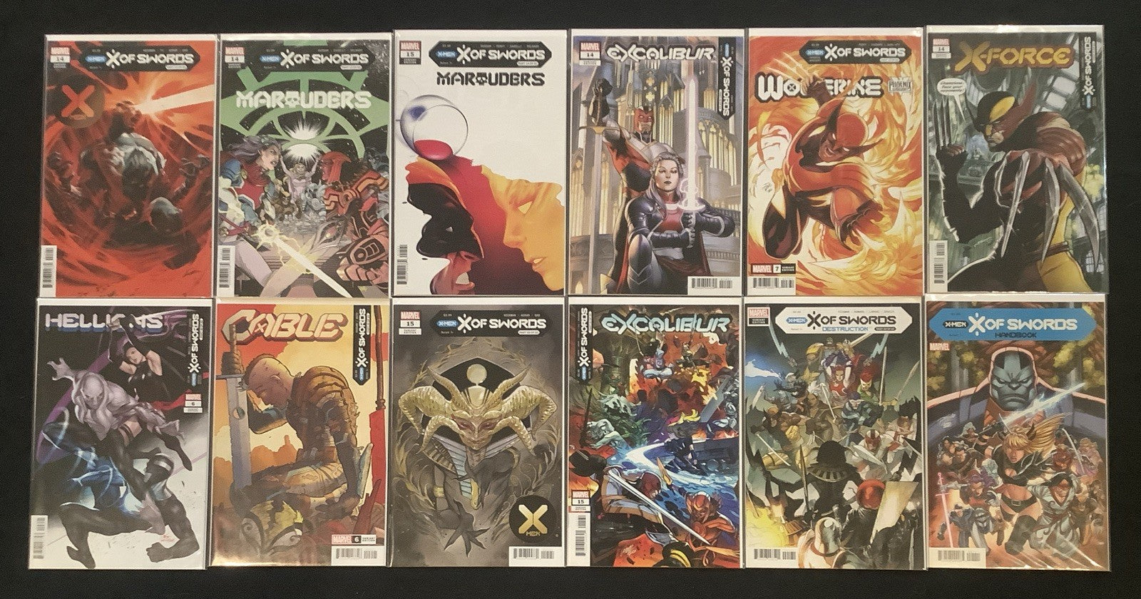 X Of Swords Comic Set: Parts 1-22 Complete + Prelude + Handbook, 25 Comics Total