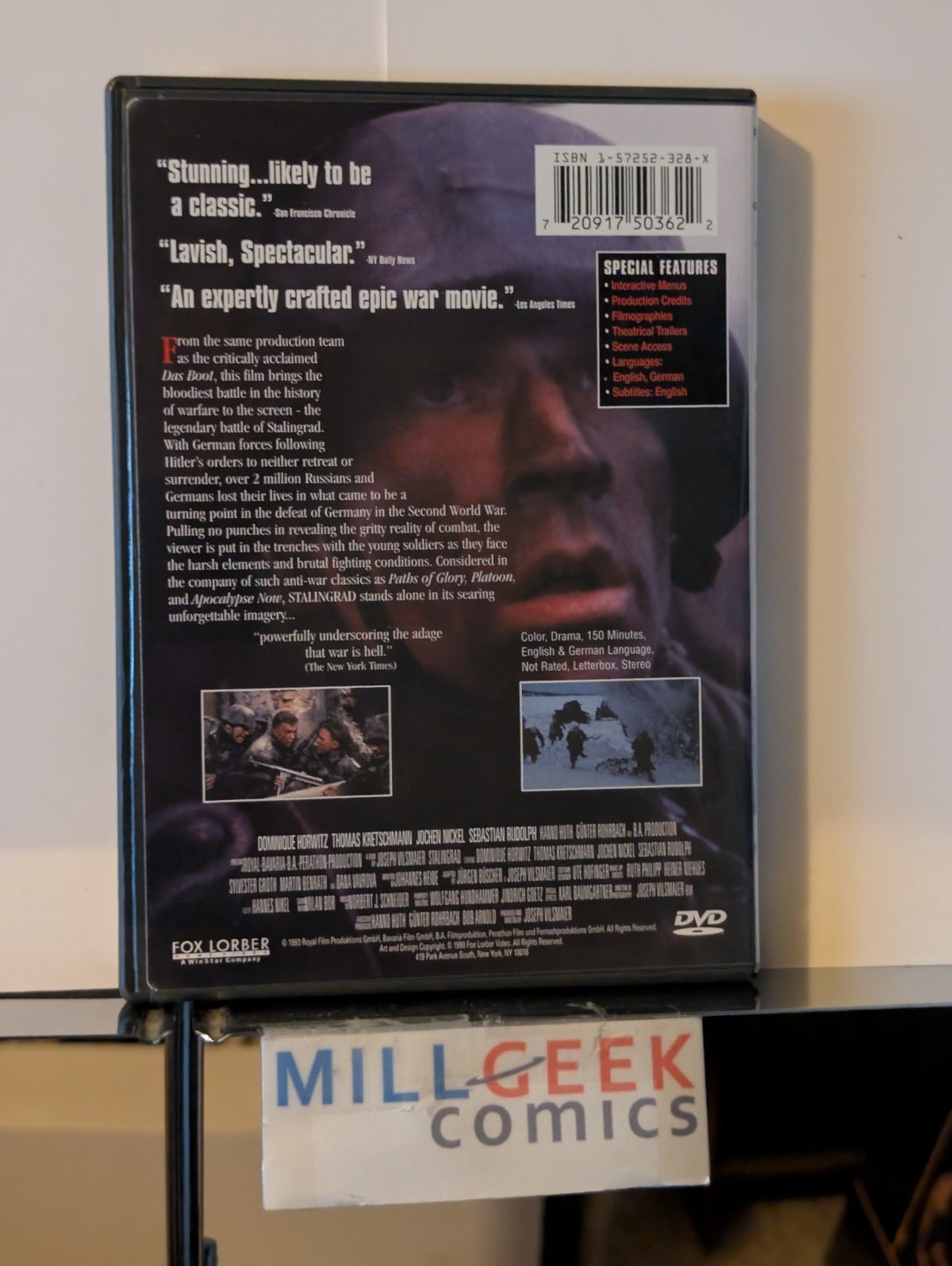 Tuskegee Airmen / Passchendaele / Stalingrad, 3 WWII Movies (DVD) -JD