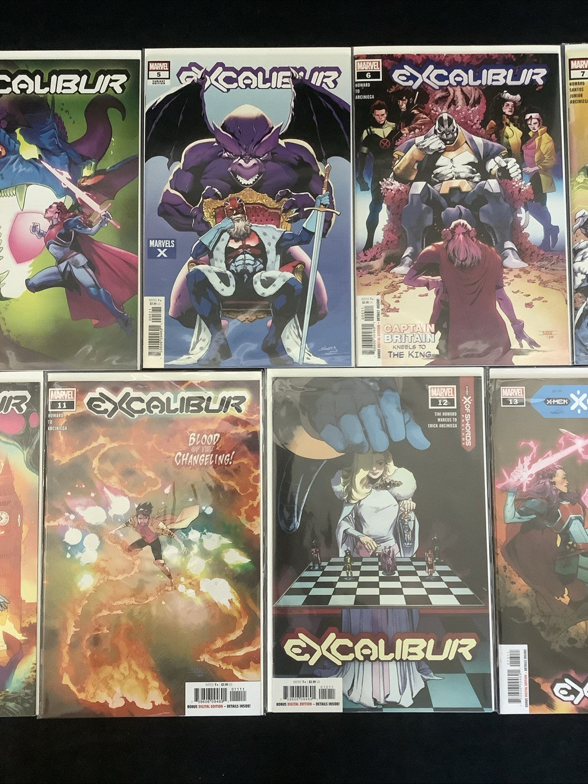 Excalibur #1-26 Complete Comic Series, Marvel, Tini Howard/Marcus To, 2019