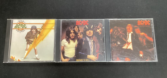 AC/DC 3 CD Import Lot (LIKE NEW) -JD