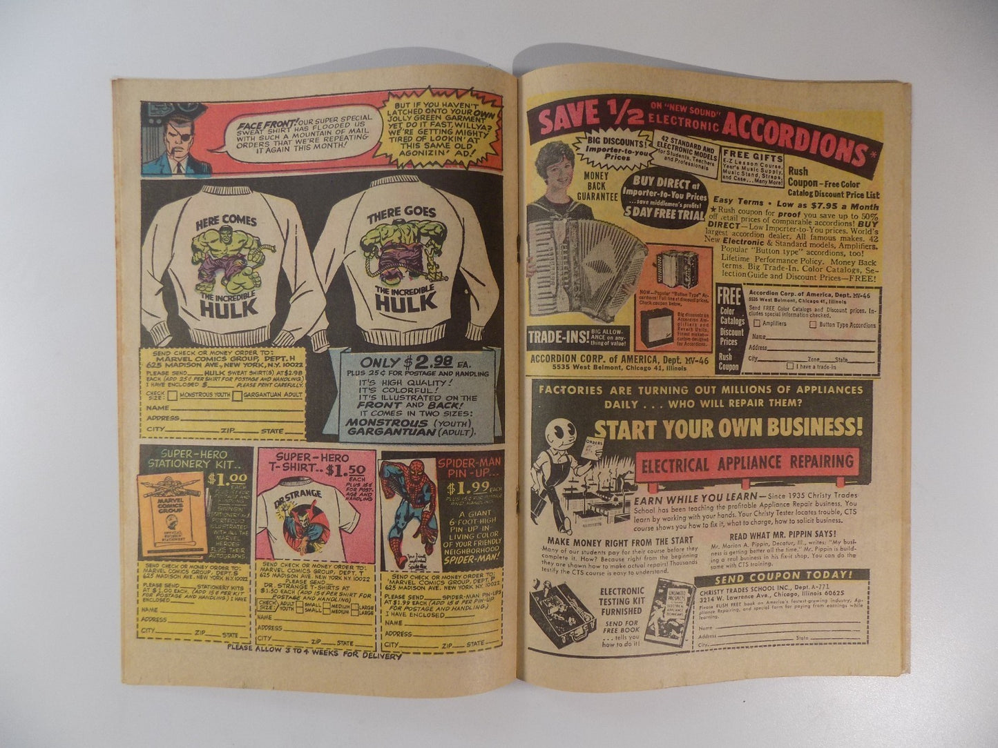 Strange Tales #144 Marvel Comic May 1966 Fine+