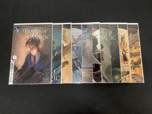 Books Of Magic #1-10 Vertigo comic lot (2020 vol.3)