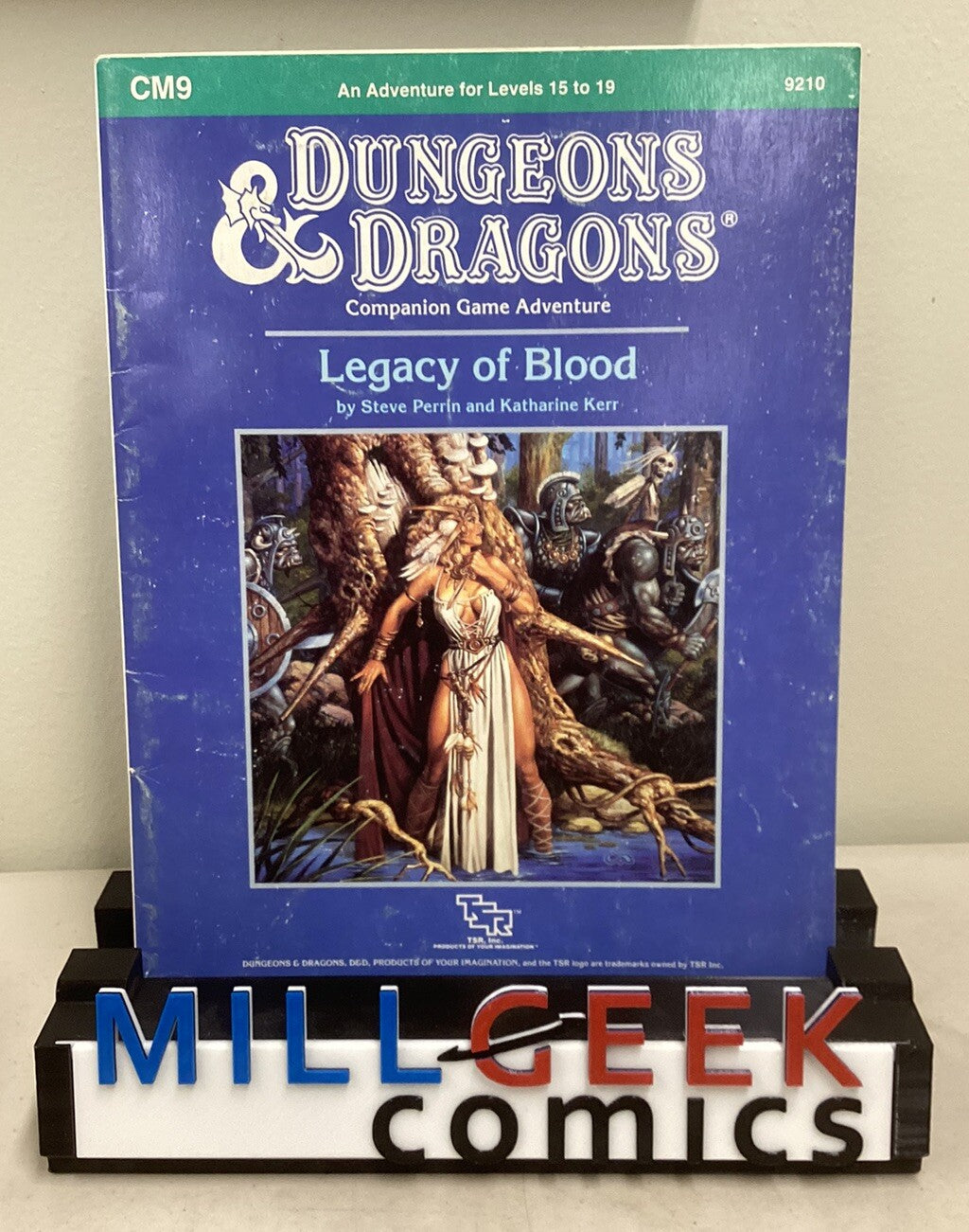 CM9 D&D Legacy of Blood Original 1987 Dungeons & Dragon TSR 9210