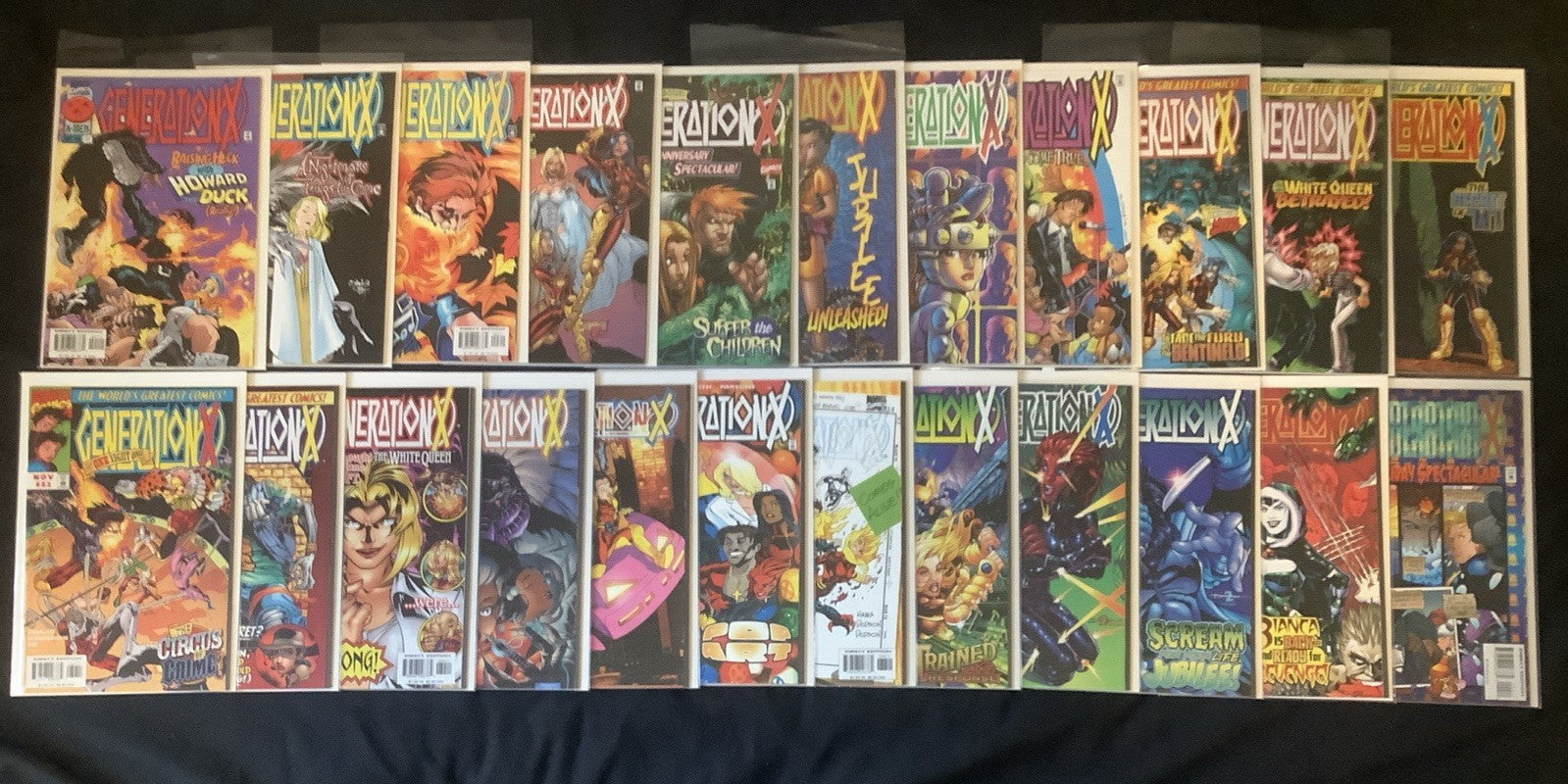 Generation X #1-42 (Missing #4) + #-1 + Preview + Holiday Special Comic Lot