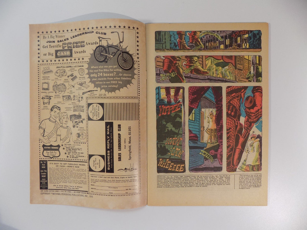 Showcase #76 Bat Lash DC Comic August 1968 Very Fine+