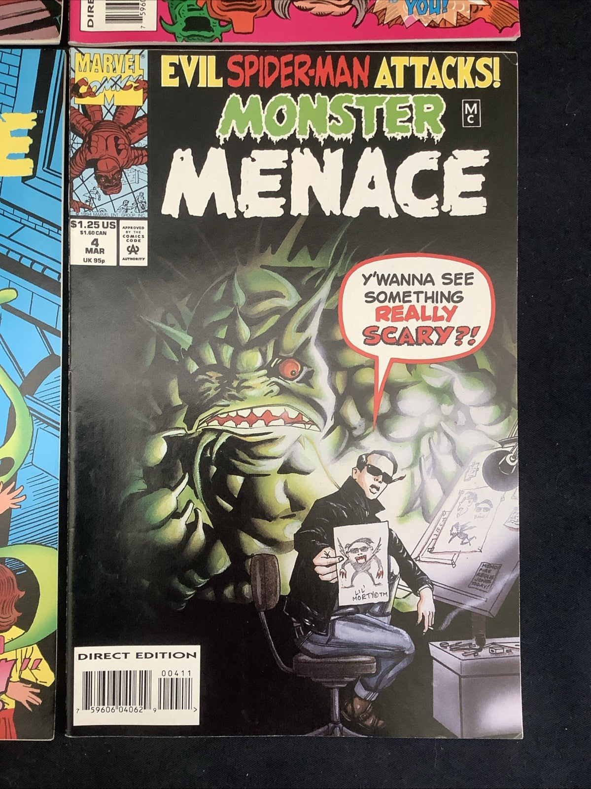 Monster Menace #1-4 Complete Comic Set, Marvel, Stan Lee/Jack Kirby/Steve Ditko