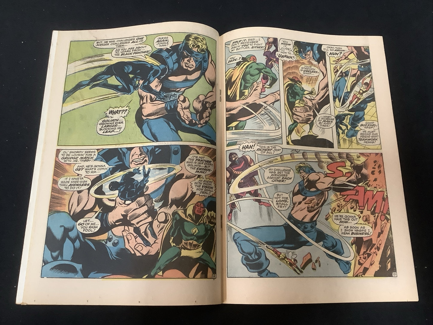 Avengers #65 (1969) VF- (7.5) Roy Thomas/Gene Colan, “The Swordsman Strikes!"