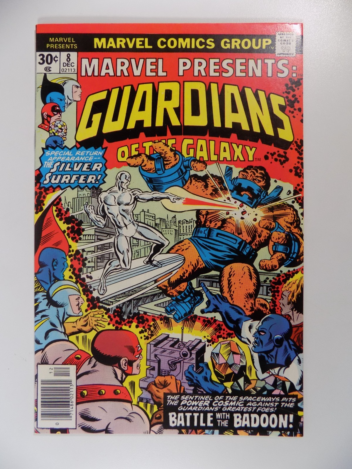 Marvel Presents: Guardians o/t Galaxy #8 Marvel Comic December 1976 Very Fine+