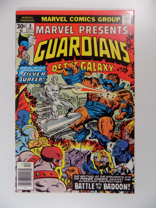 Marvel Presents: Guardians o/t Galaxy #8 Marvel Comic December 1976 Very Fine+