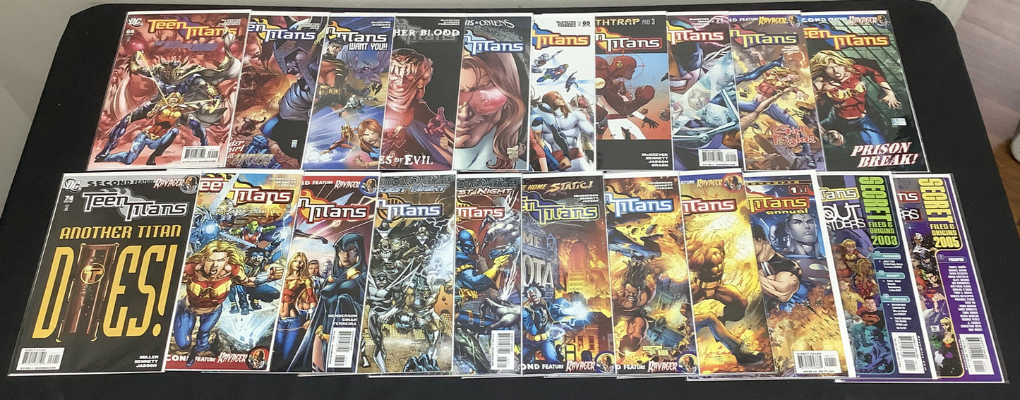Teen Titans #1-81 + Annual #1 + Secret File #1-2 Comic Lot, 1st Miss Martian, DC