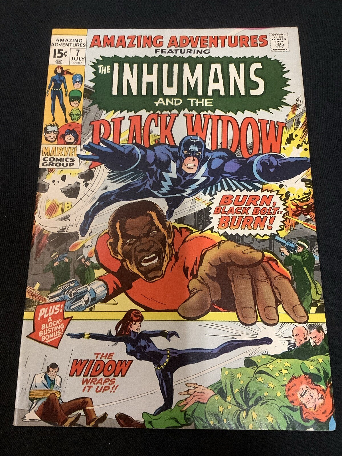 Amazing Adventures #7 (Marvel Comics July 1971) F/VF (7.0)  Neal Adams