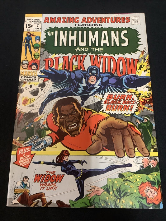 Amazing Adventures #7 (Marvel Comics July 1971) F/VF (7.0)  Neal Adams