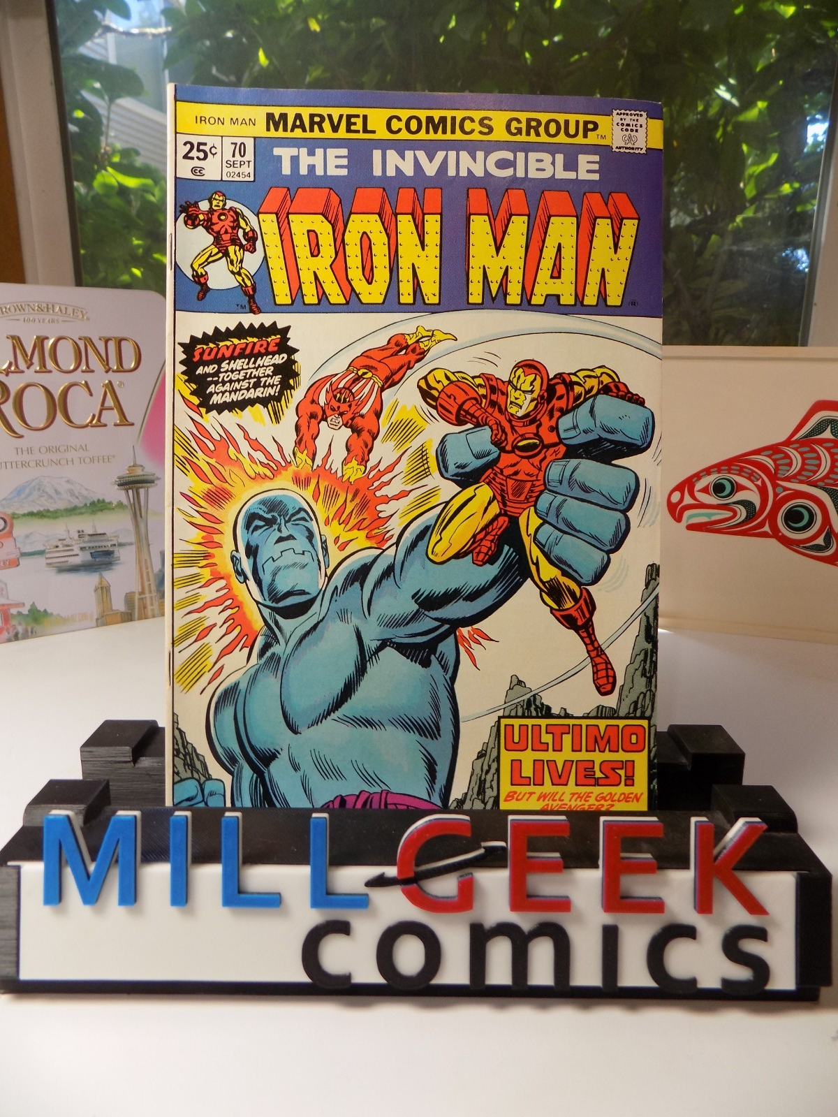 Iron Man #70 Marvel Comic September 1974 Very Fine/Near Mint