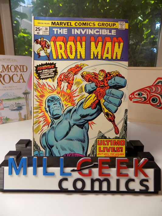Iron Man #70 Marvel Comic September 1974 Very Fine/Near Mint