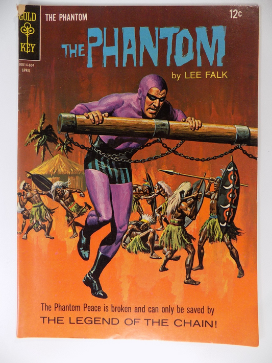 Phantom #16 Gold Key Comic April 1966 Fine/Very Fine