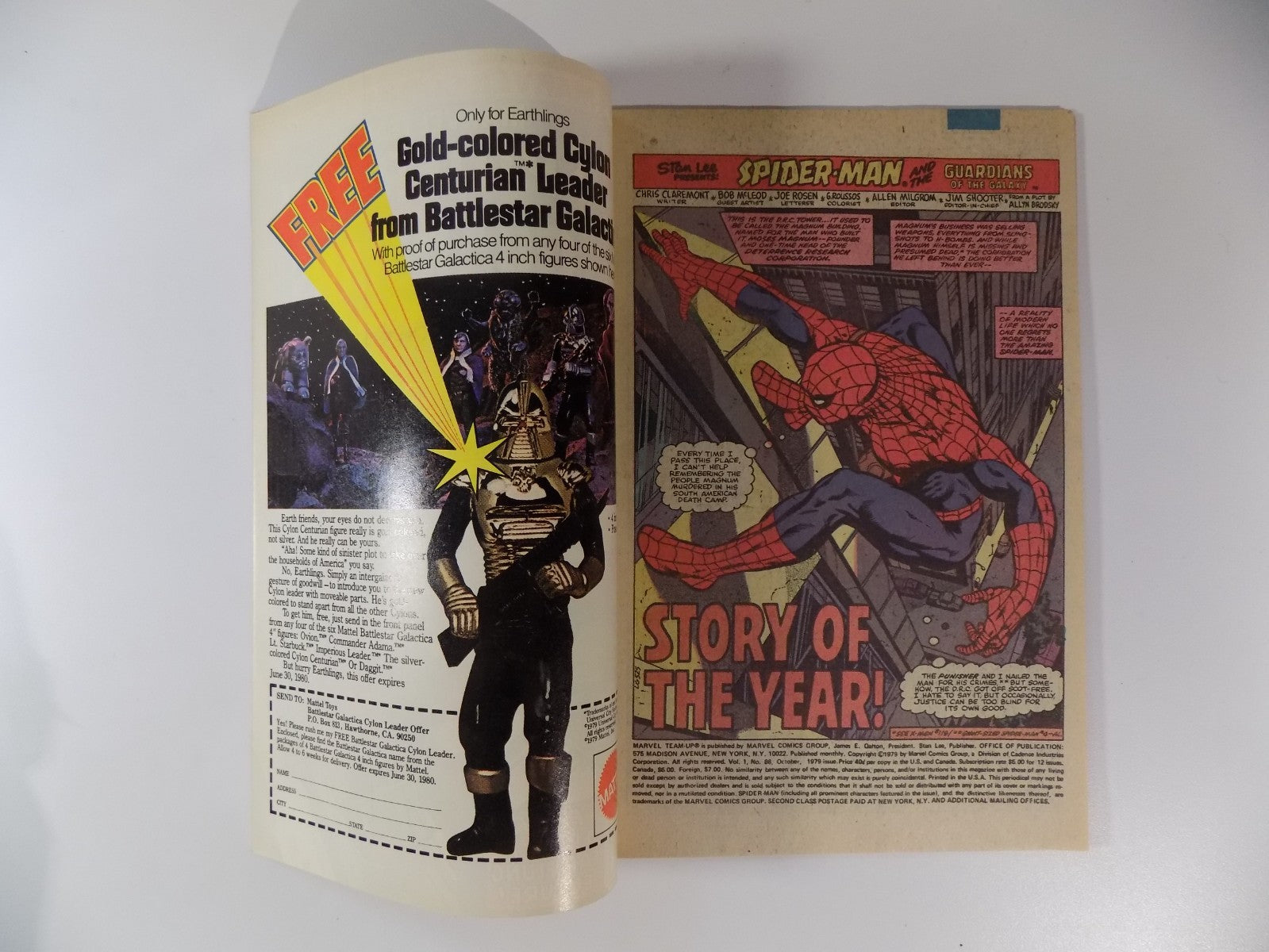 Marvel Team-Up #86 Marvel Comic October 1979 Very Fine/Near Mint