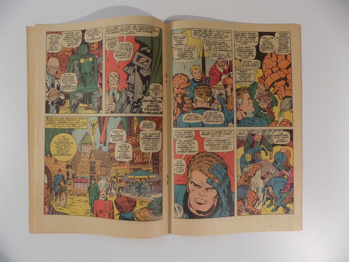 Fantastic Four #85 Marvel Comic April 1969 Fine-