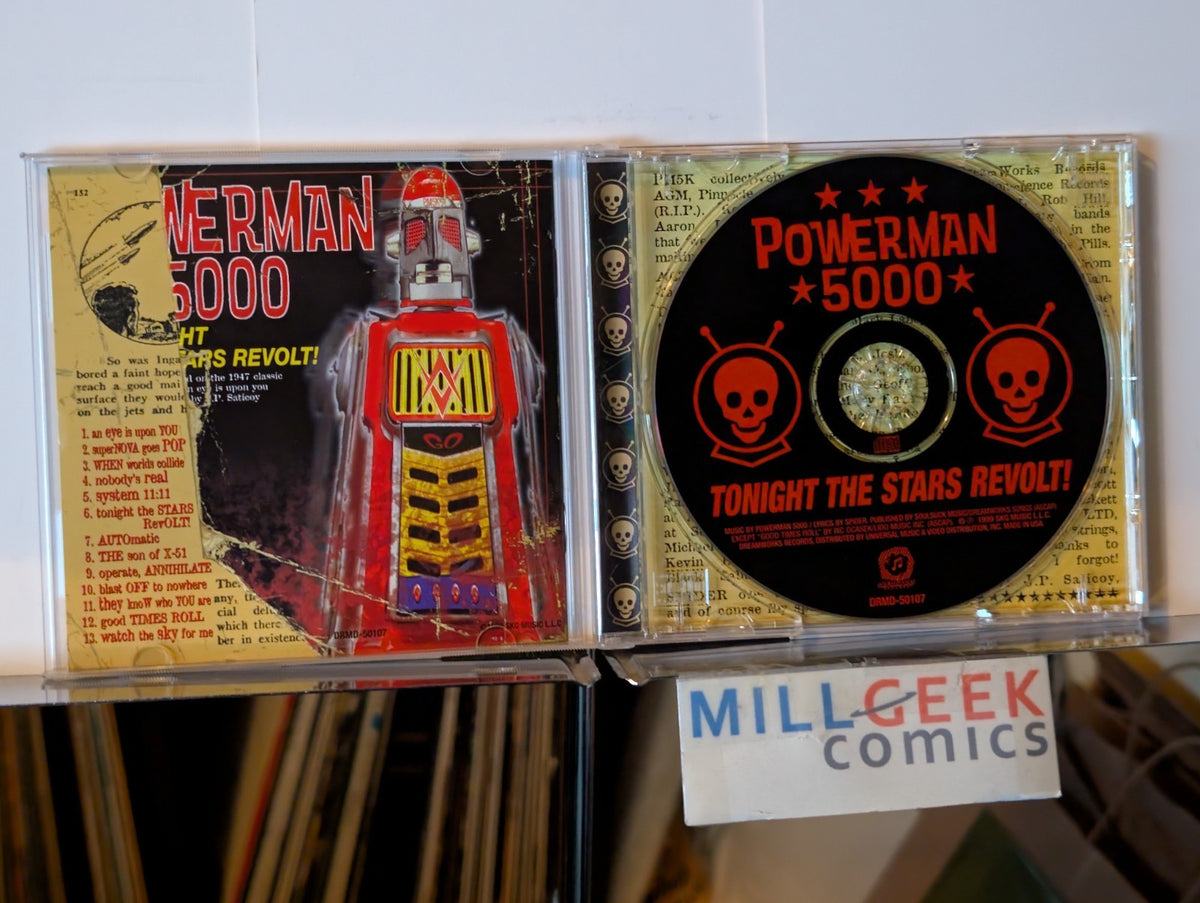 Powerman 5000 - Tonight the Stars Revolt! (CD 1999) Like New -JD