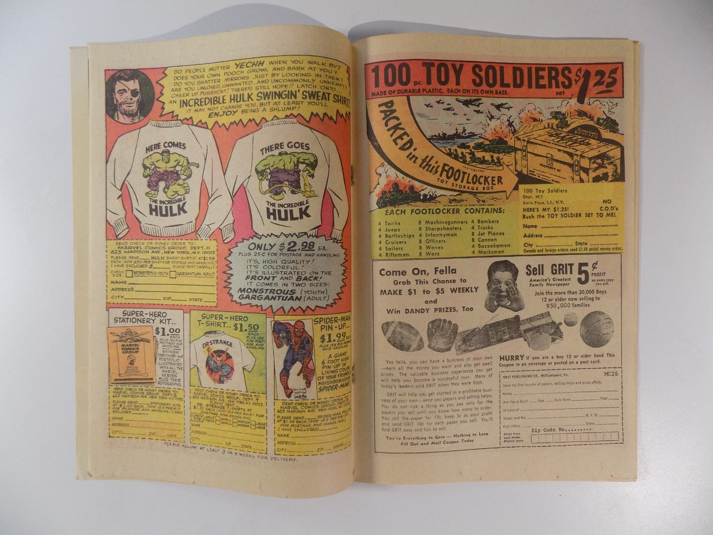 Strange Tales #143 Marvel Comic April 1966 Very Fine-