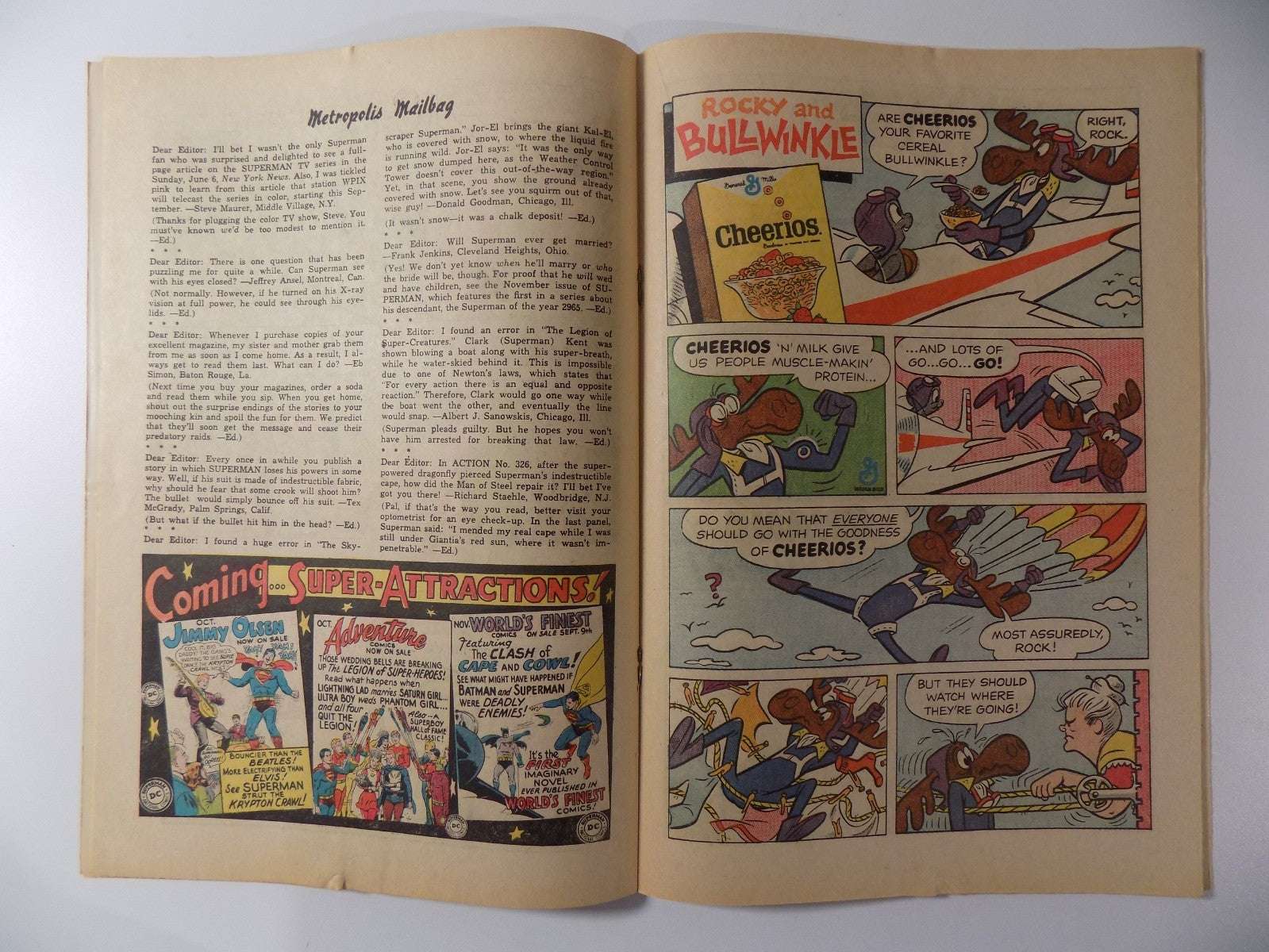 Action #329 DC Comic October 1965 Fine
