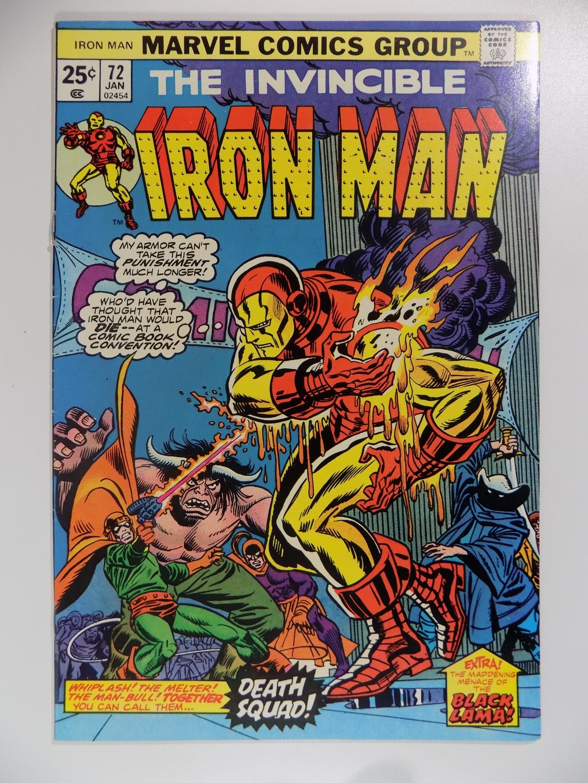 Iron Man #72 Marvel Comic January 1975 Very Fine+