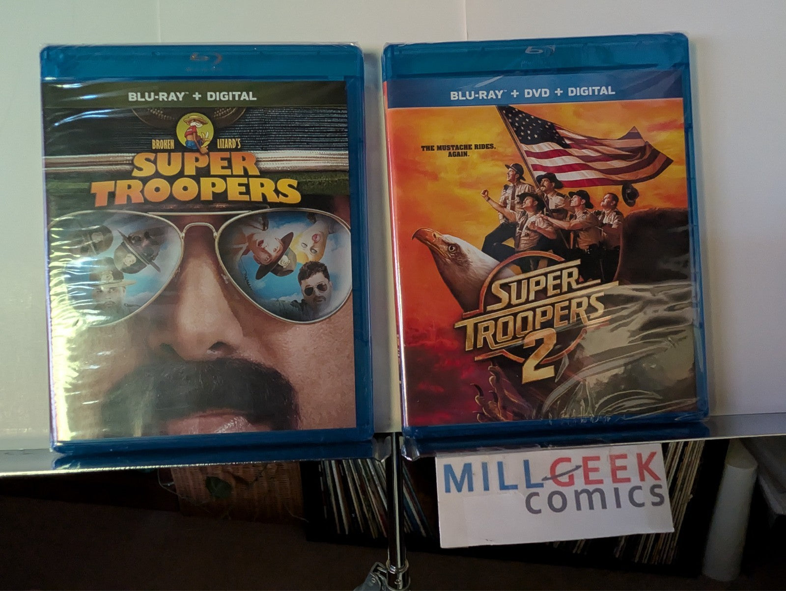 Super Troopers / Super Troopers 2, 2 Movie Set (Blu-ray) -JD