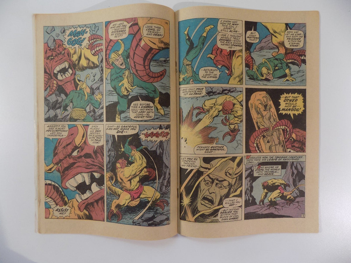 Thor #195 Marvel Comic January 1972 Fine/Very Fine