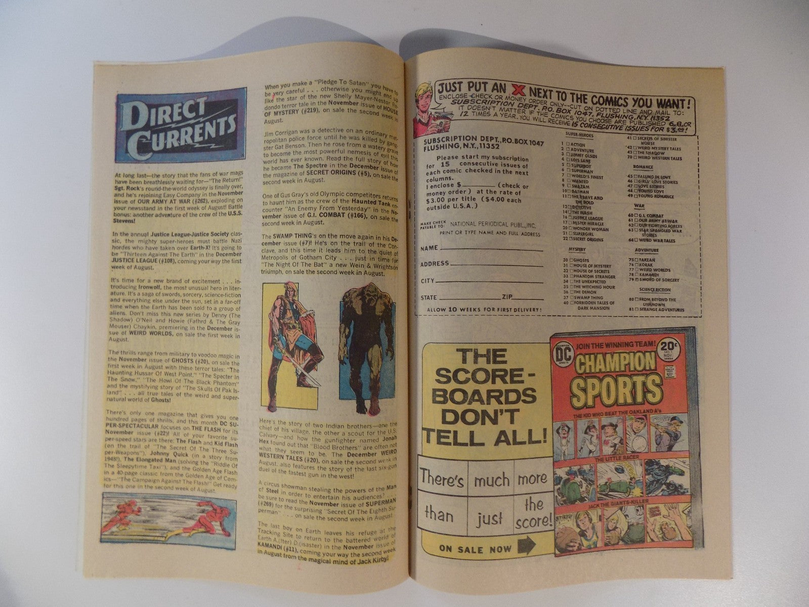 Demon #13 DC Comic October 1973 Near Mint-