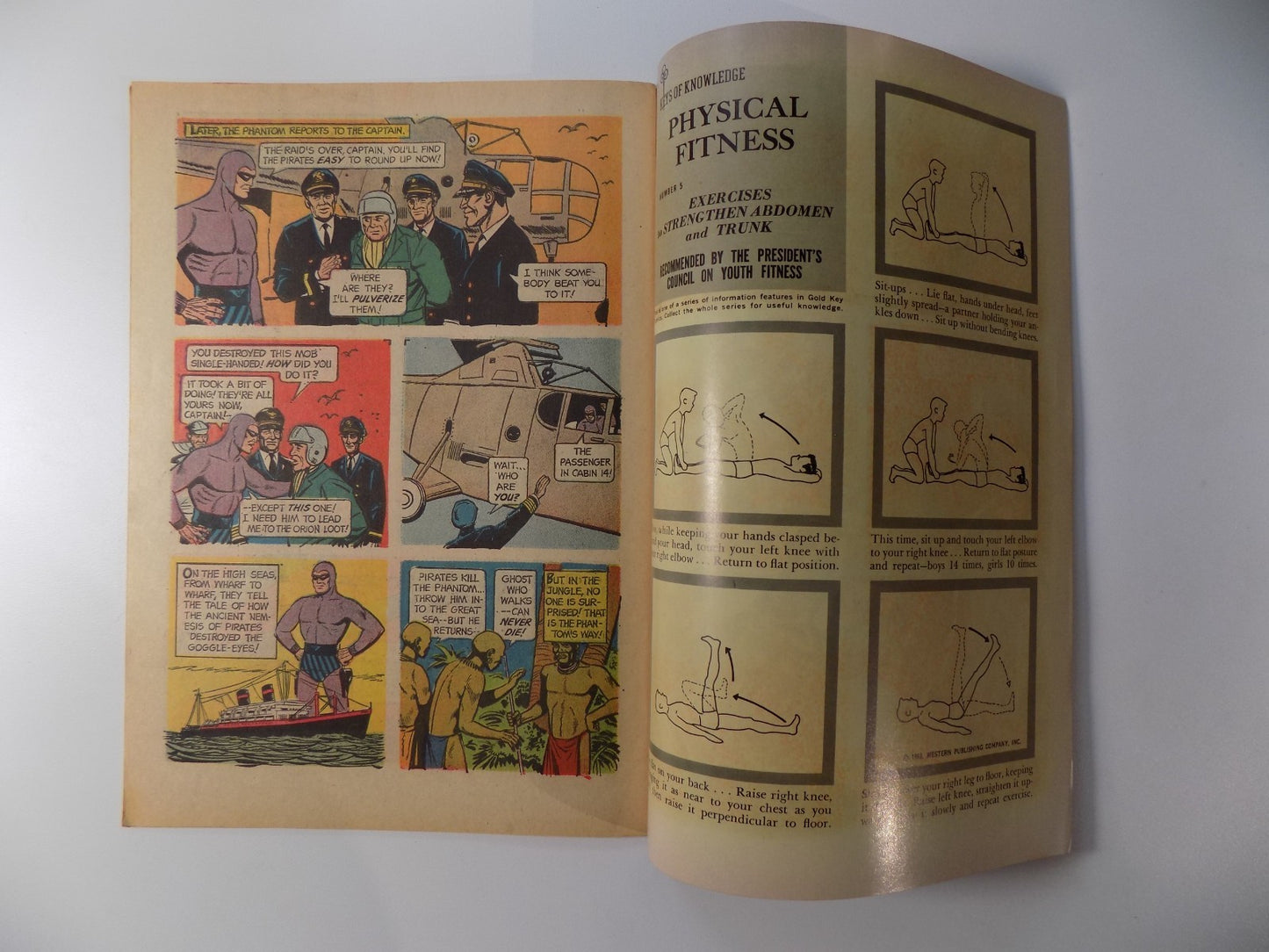 Phantom #4 Gold Key Comic August 1963 Fine