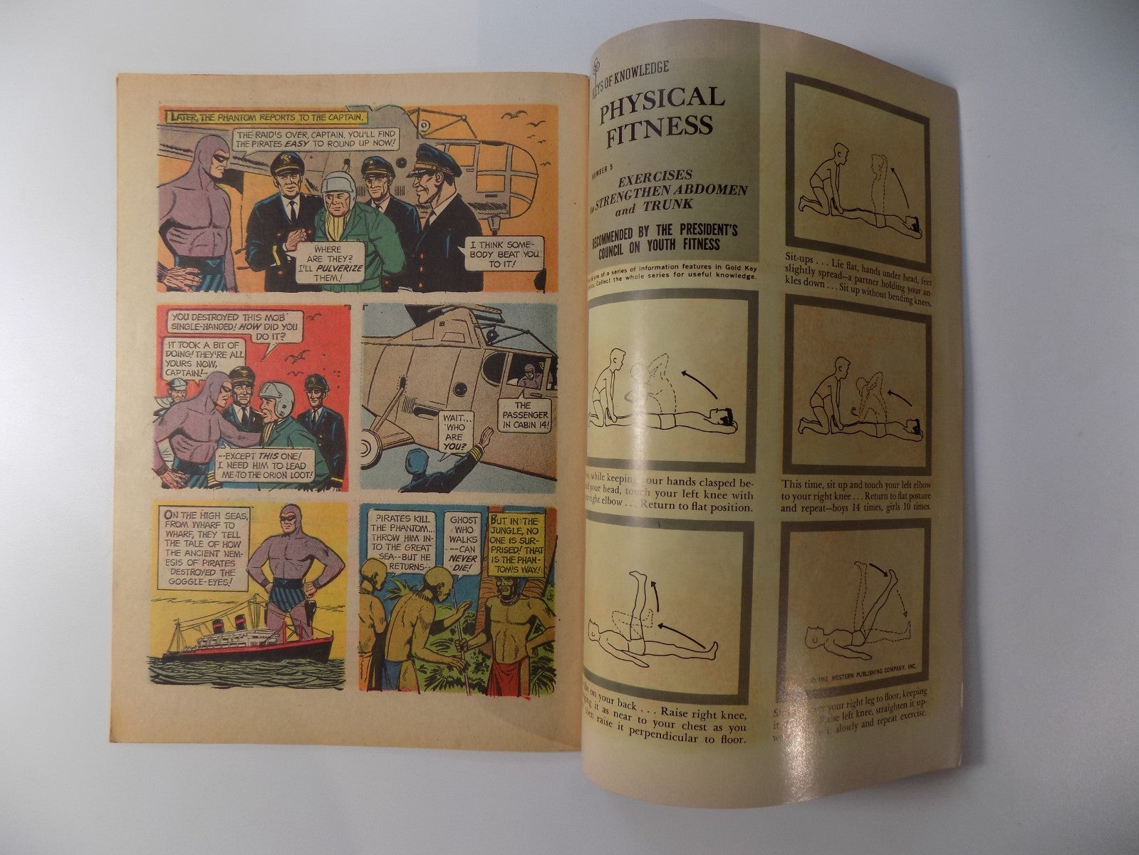 Phantom #4 Gold Key Comic August 1963 Fine