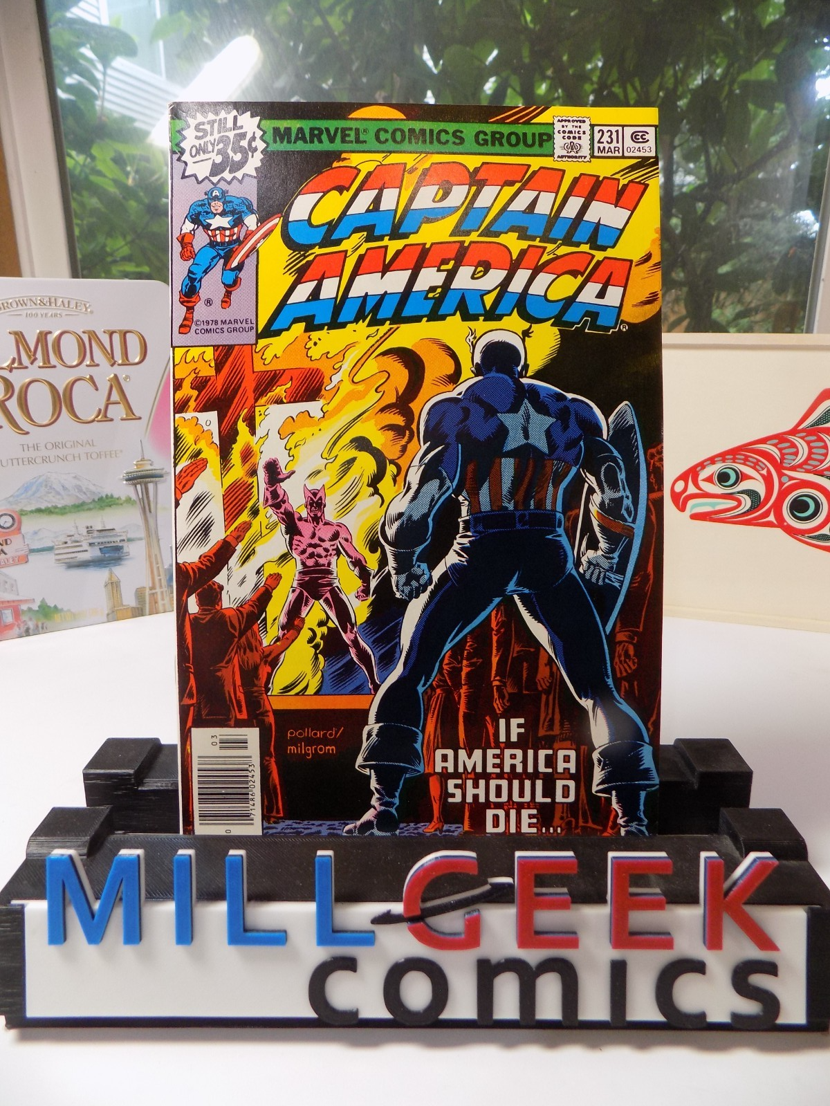 Captain America #231 Marvel Comic March 1979 Very Fine+