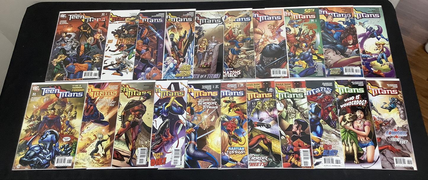 Teen Titans #1-81 + Annual #1 + Secret File #1-2 Comic Lot, 1st Miss Martian, DC