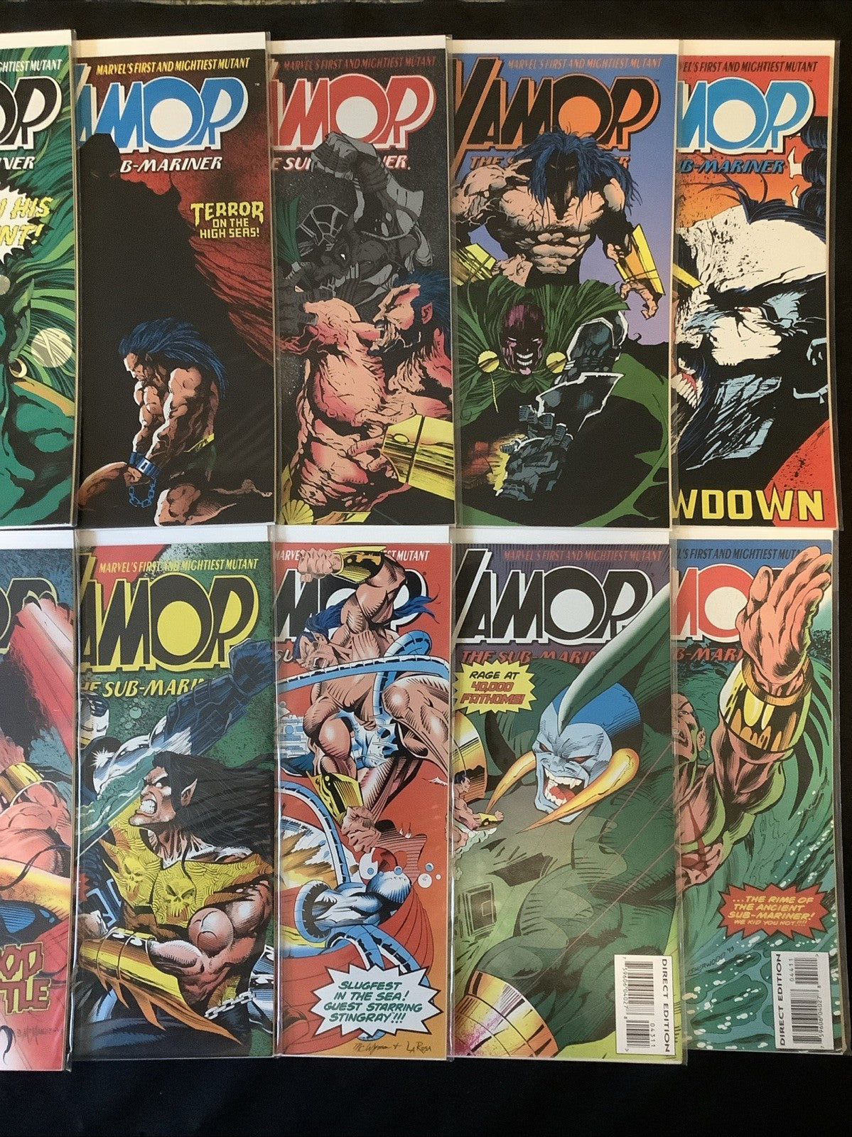 Namor, the Sub-Mariner #1-62 + Annuals #1-3 Comic Lot, Marvel, John Byrne, 1990