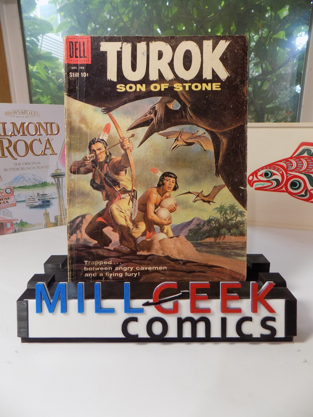 Turok Son of Stone #14 Dell Comic Dec.-Feb. 1959 Very Good