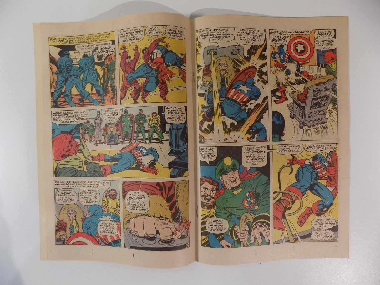 Captain America #104 Marvel Comic August 1968 Fine/Very Fine