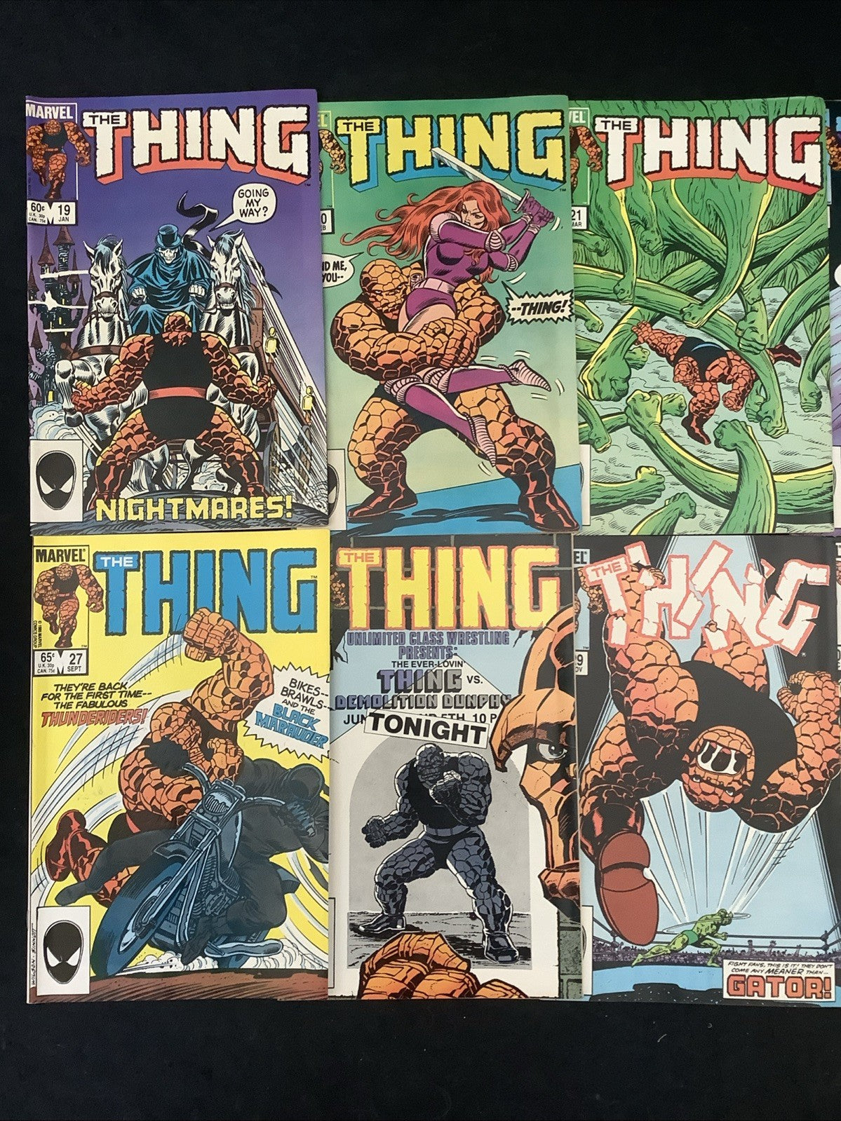 The Thing #1-34 Comic Lot, Marvel, John Byrne, Origin Of The Thing Retold, 1983