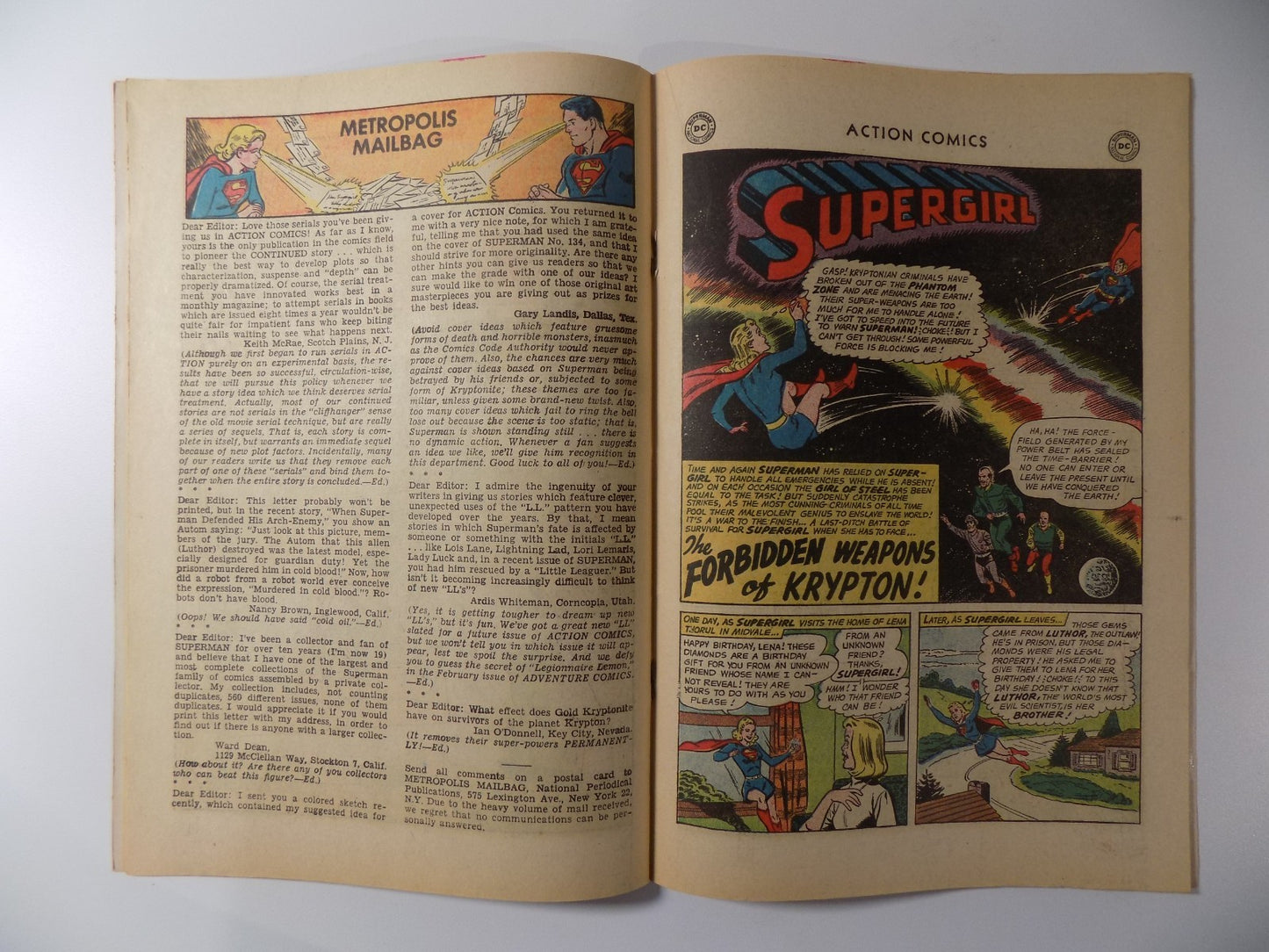 Action #297 DC Comic February 1963 Fine/Very Fine