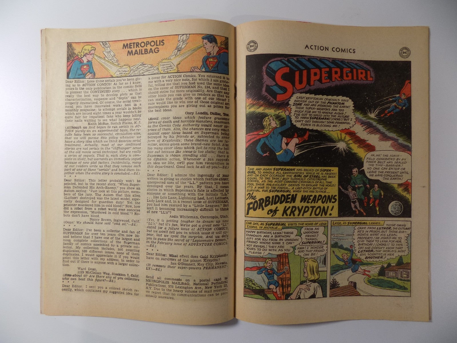 Action #297 DC Comic February 1963 Fine/Very Fine