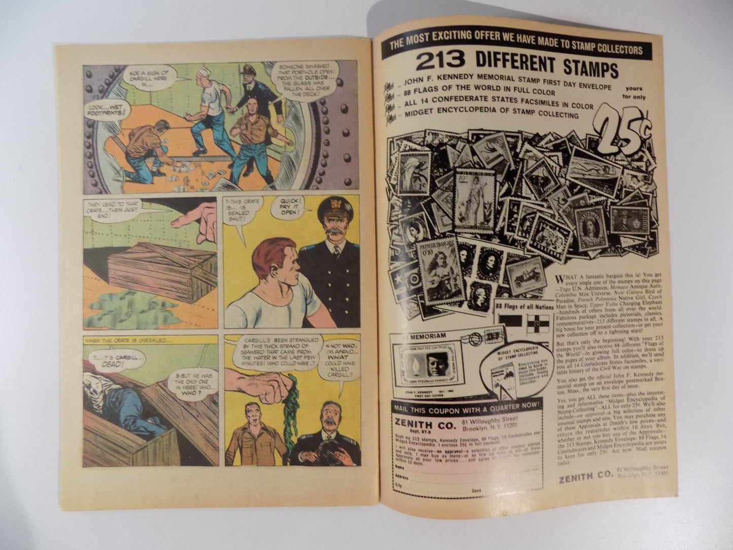 Ghost Stories #8 Dell Comic Oct-Dec 1964 Very Fine-