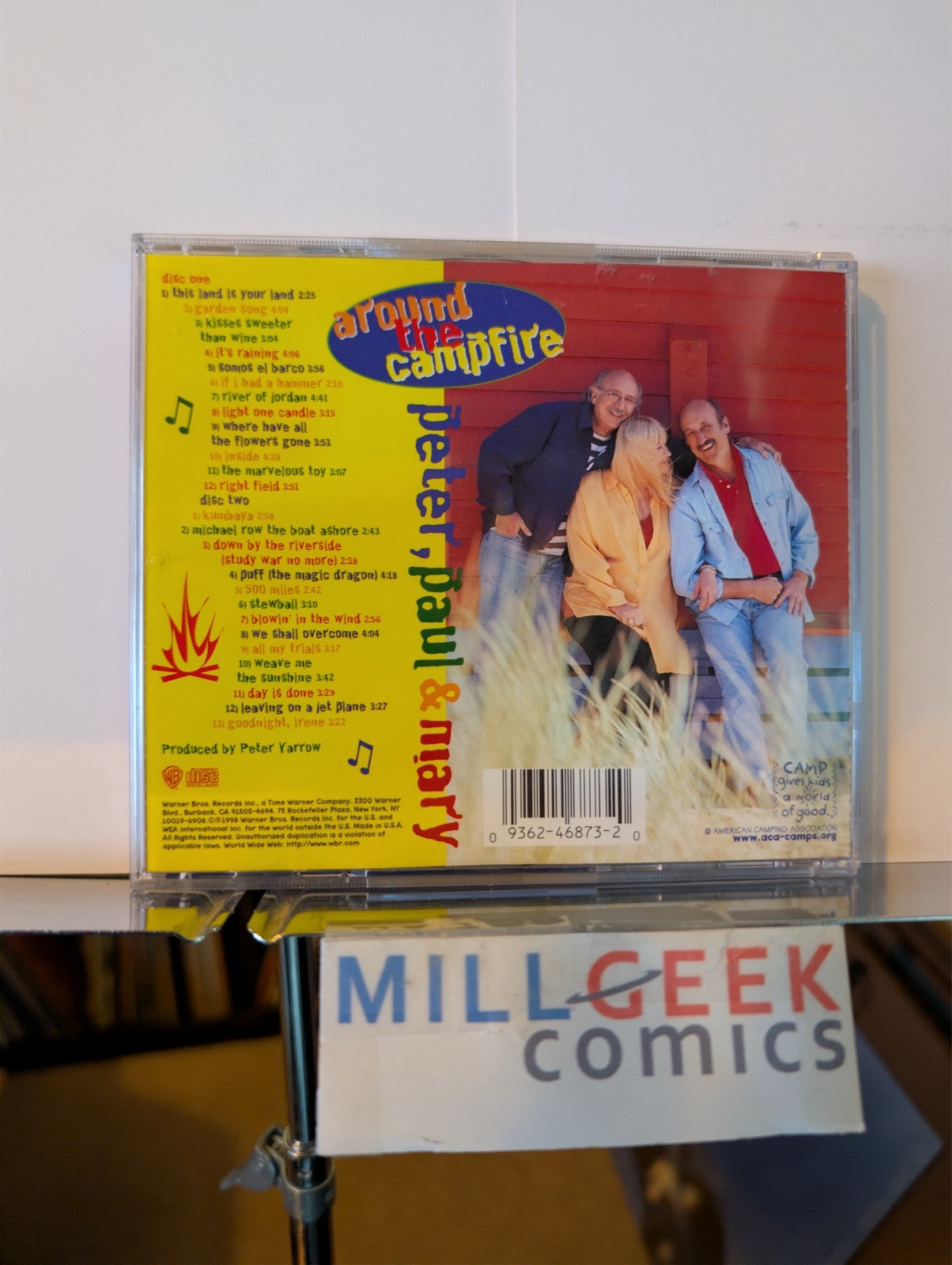 Folk Music 3 CD Lot (Peter Paul & Mary, Arlo Guthrie, Taraf de Haidouks) -JD